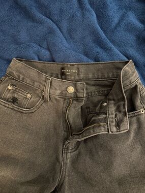 White Fox baggy mid rise jeans